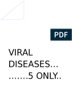 Viral Diseases 5 Only