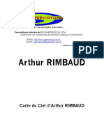 Carte Du Ciel D' Arthur Rimbaud