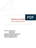 Analisis de Cargo