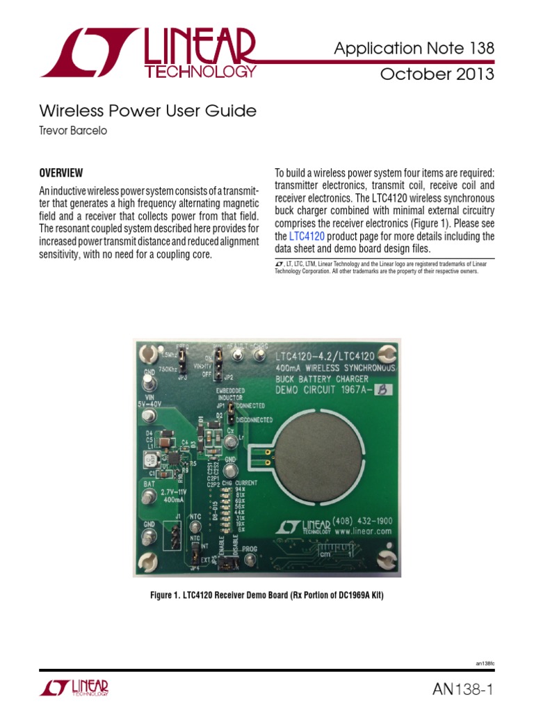 Royer Oscillator Used by LT PDF Inductor Battery Charger