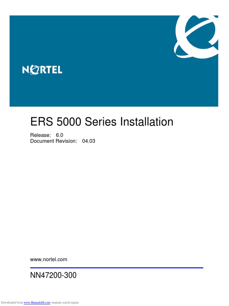 Nortel Baystack 5520 Manual | PDF | Home & Garden | Technology