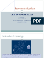 Mobile Telecommunication: GSM Fundamentals