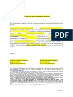 Autorizacion de Ingreso de Menores