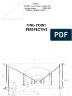 One-Point Perspective: Cuarch