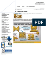 Mine - Construction Pumps, Sandpiper Mine Pumps