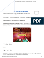 What is Synchronous Impedance Method - measurement, calculation & assumptions - Circuit Globe.pdf