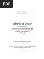 Sebenta de Design