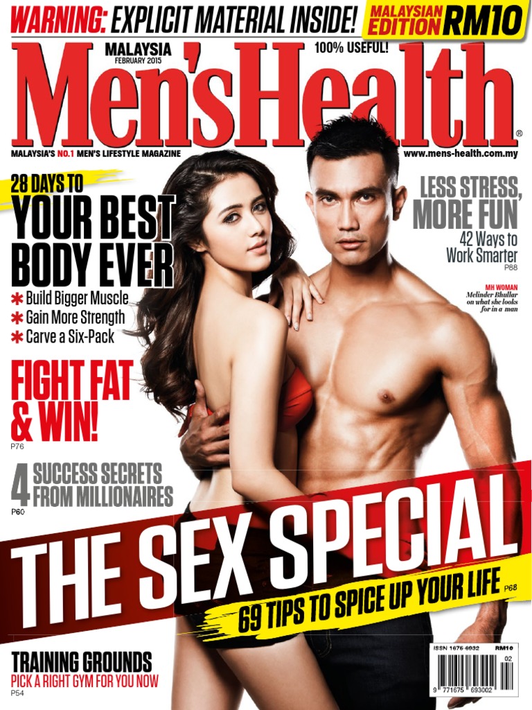 768px x 1024px - Magazines Mens Health February 2015 MY | PDF | Dieting | Low Carbohydrate  Diet