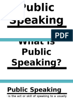 Ways to Effective Public Speaking
