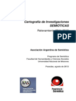 AAS Cartografia de Investigaciones Semioticas Relevamiento 2011-2013