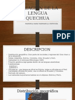Variacion de La Lengua Quechua