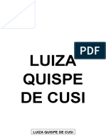 Luiza Quispe de Cusi