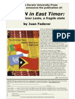 THE UN IN EAST TIMOR - Building Timor Leste, A Fragile State