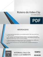 Roteiro Do Video Clip