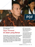 Tokoh INTEGRITAS: DR. Suparman Marzuki