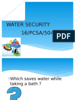 Water Security Sap