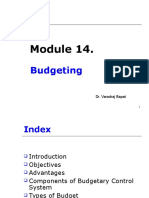 Budgeting: Dr. Varadraj Bapat