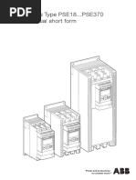 Softstarters Type PSE18...PSE370