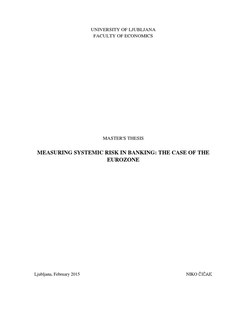 Systematic risk thesis 06 picture