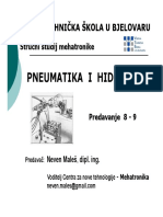 Pneumatika I Hidraulika Predavanje 8 9 PDF