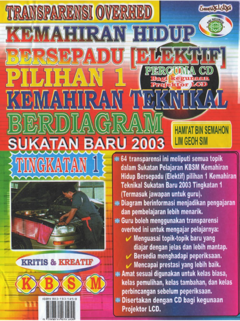 Kemahiran Hidup Bersepadu Elektiif Pilihan 1 2003 Pdf