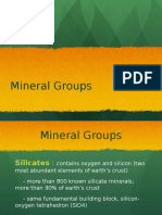 Mineral Groups