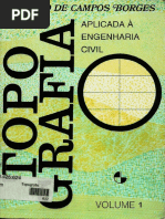Topografia Aplicada A Engenharia Vol 1; Borges (Marcadores, Fundo Branco).pdf