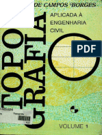 Topografia Aplicada A Engenharia Vol 1; Borges (Marcadores, Fundo Branco).pdf
