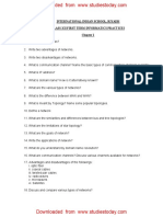 CBSE Class 12 Informatics Practices Worksheet - All Chapters