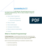 Parallel Programming in C#