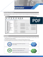 USIS Spec Generator: Overview of Products