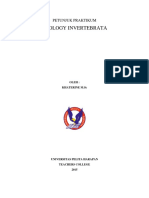 Petunjuk Praktikum Zoology Invertebrata PDF