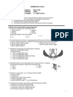 Latihan Soal Biologi 2