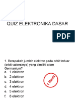 Quiz Elektronika Dasar