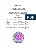 Epidemiologi Bencana Alam