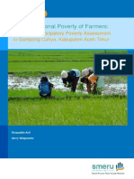 Multidimensional Poverty of Farmers in Aceh Village