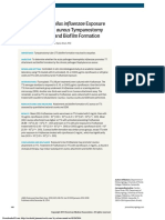 Biofilm Typanostomy Tube