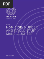 Homicide Murder