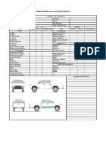 Cartilla de Verificación Vehículo