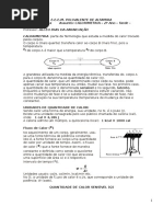 CALORIMETRIA - 2º Ano - Tarde - 2016