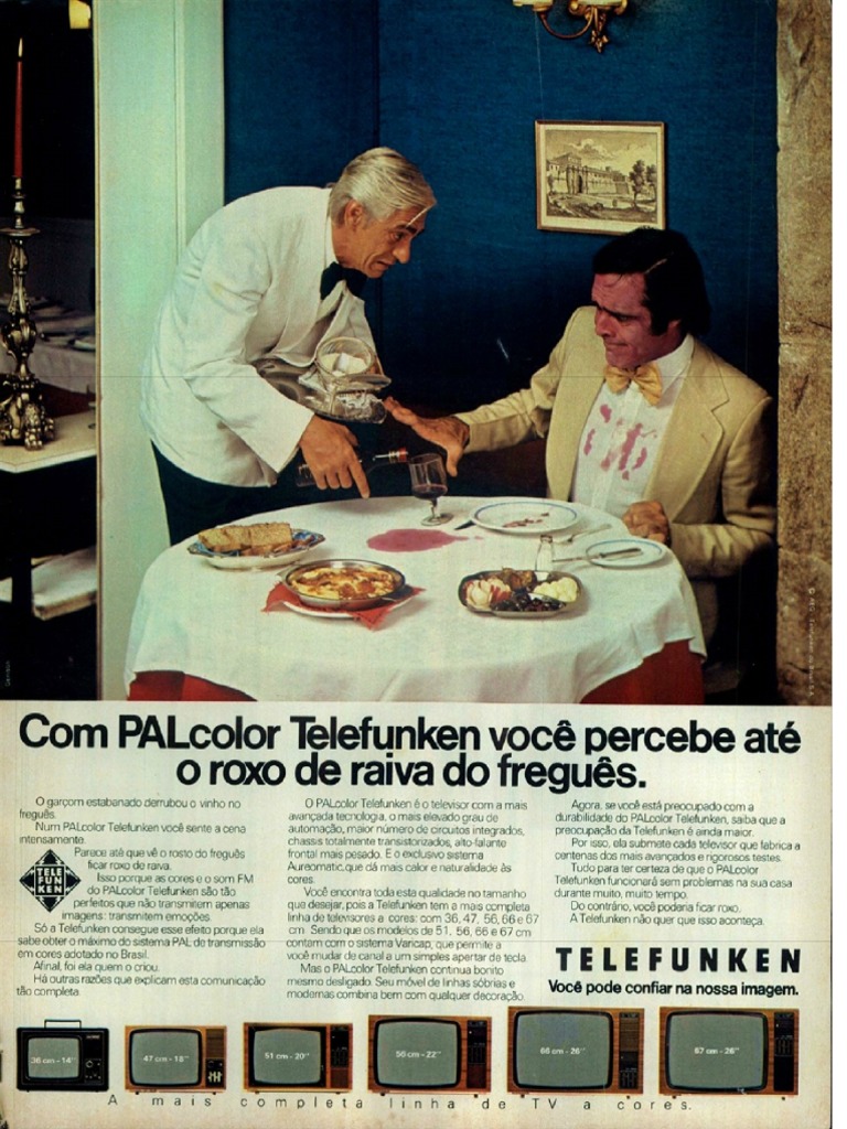 TV Colorida Telefunken 1977 | PDF