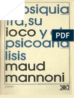 Mannoni Maud El Psiquiatra Su Loco Y El Psicoanalisis PDF