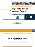 Tecnología Fotovoltaica