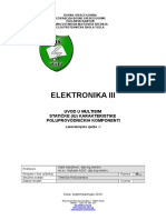 Vjezba I - Multisim