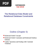 Lecture3 - Relational Data Model and Relational Constraints