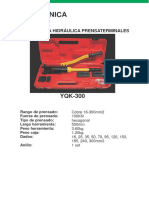 Prensaterminalhidraulicade16–300mm2(Hexagonal)Incluye8jgo.dedados