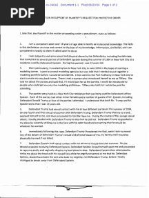 Jane Doe Declaration As Filed