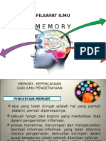 Filsafat Ilmu Materi Memory