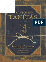 Randy Pausch - Utolsó Tanítás