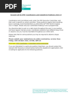 Download Second Round Call for IPSF Team 2016-17 by International Pharmaceutical Students Federation IPSF SN326071618 doc pdf
